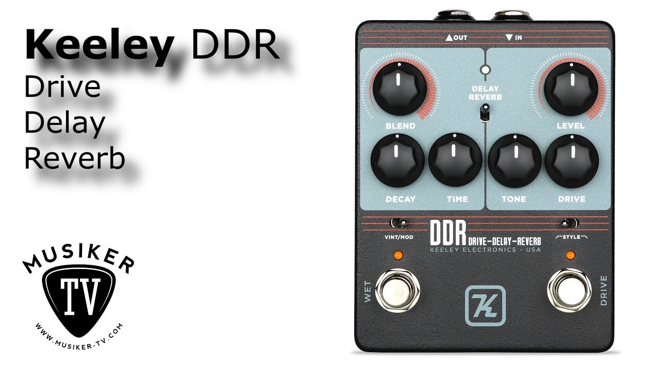 Keeley DDR - Drive Delay Reverb - Review - YouTube