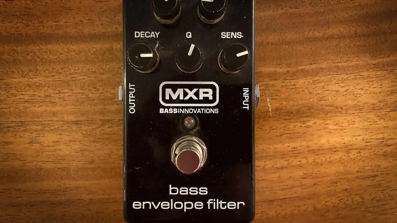MXR Bass Envelope Filter Demonstration - YouTube