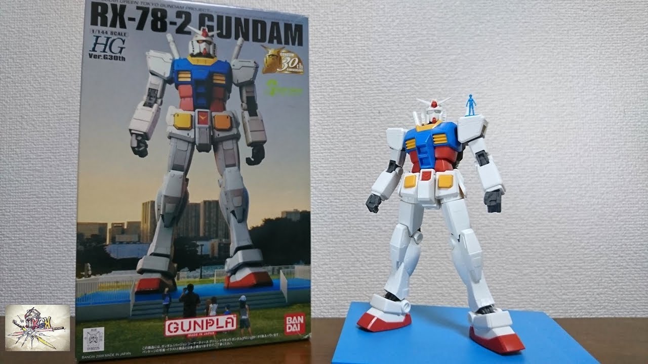 専用の台座とアムロが付属！懐かしのお台場限定ガンダム！）HG