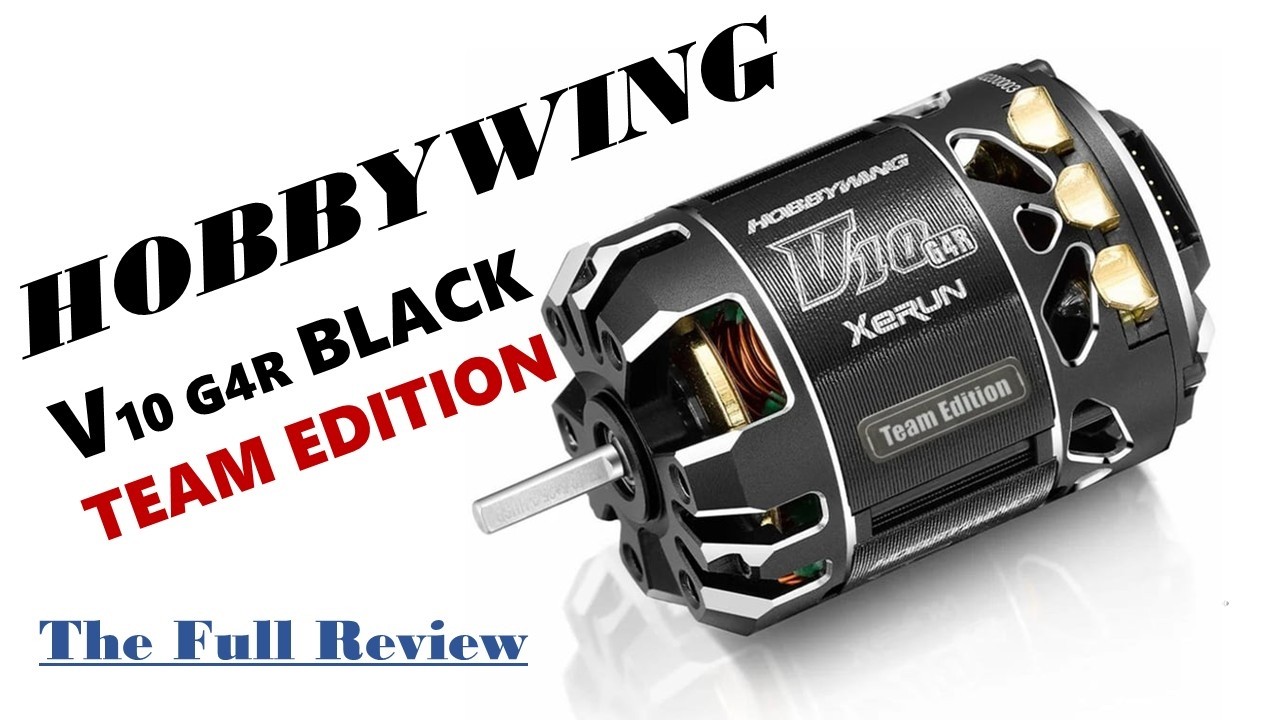Full Review of the HobbyWing V10 G4R Black Team Motor - YouTube