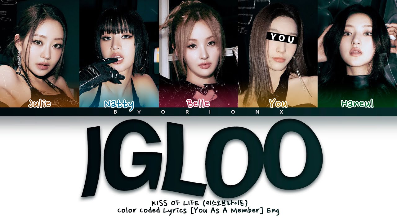KISS OF LIFE (키스오브라이프) 'Igloo' - You As A Member [Karaoke