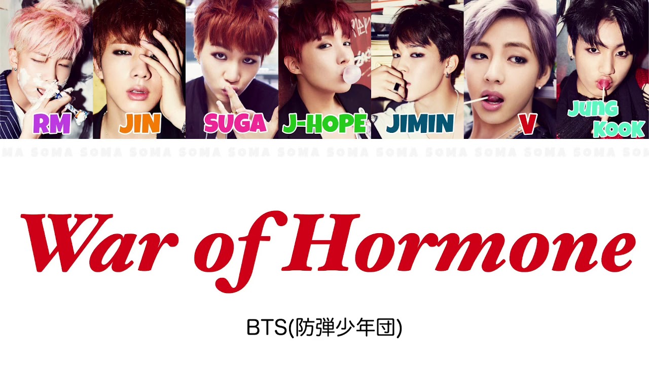 BTS (防弾少年団) – War Of Hormone (ホルモン戦争) (Japanese Version