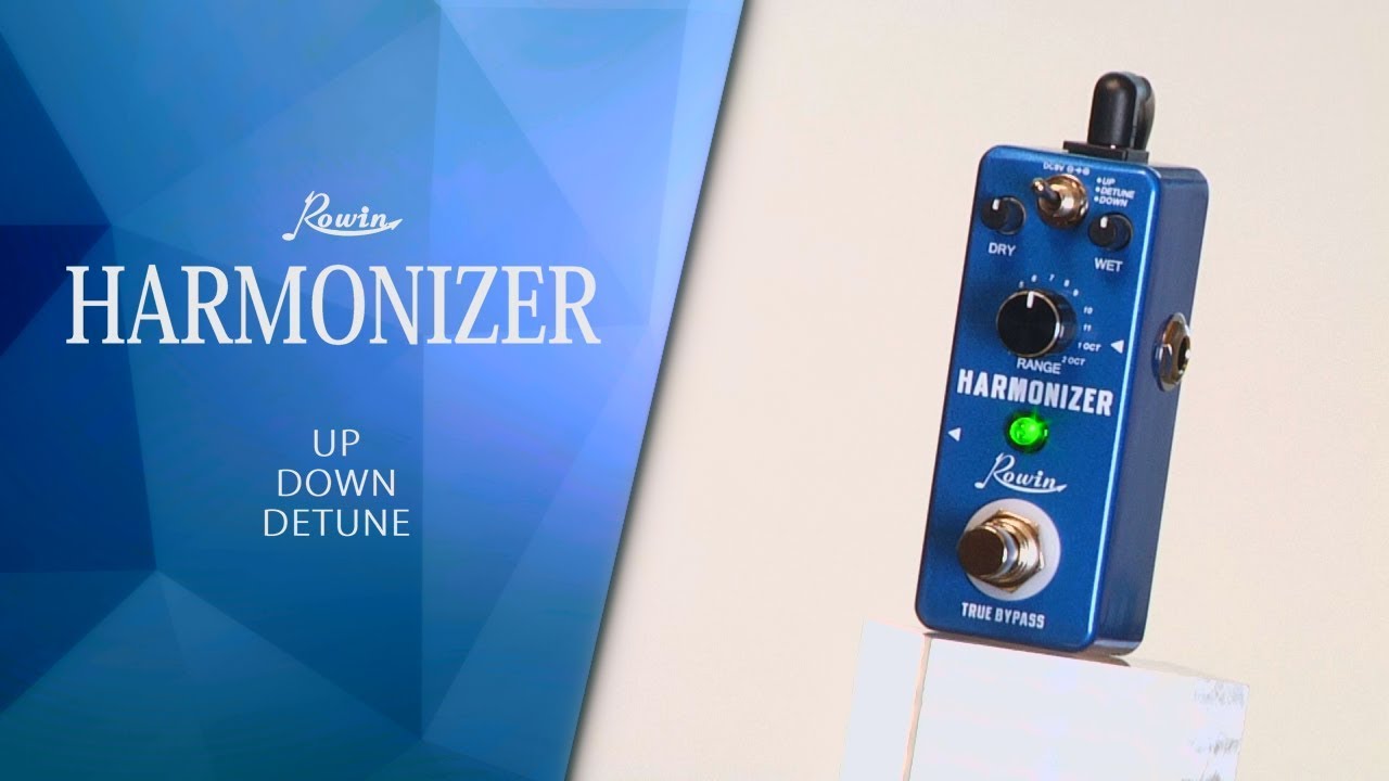 ROWIN / Guitar Effector HARMONIZER - YouTube