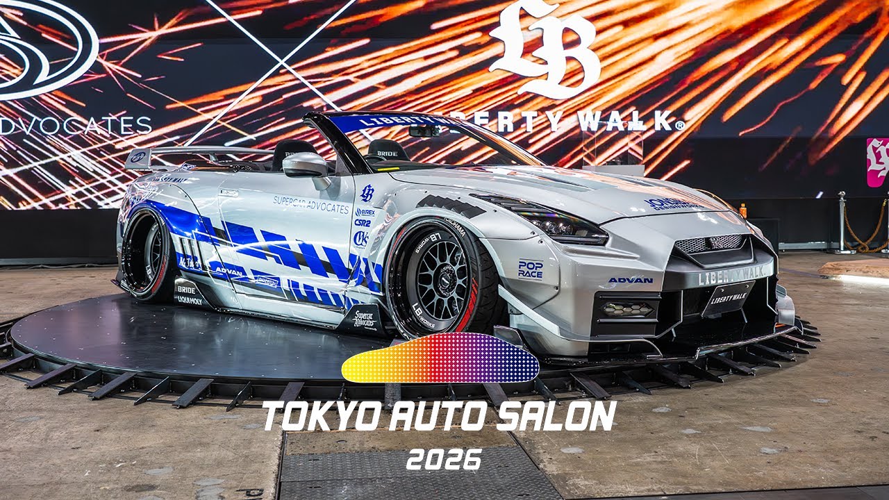 TOKYO AUTO SALON 2026 LBWK booth #lbwk #tokyoautosalon2026 - YouTube