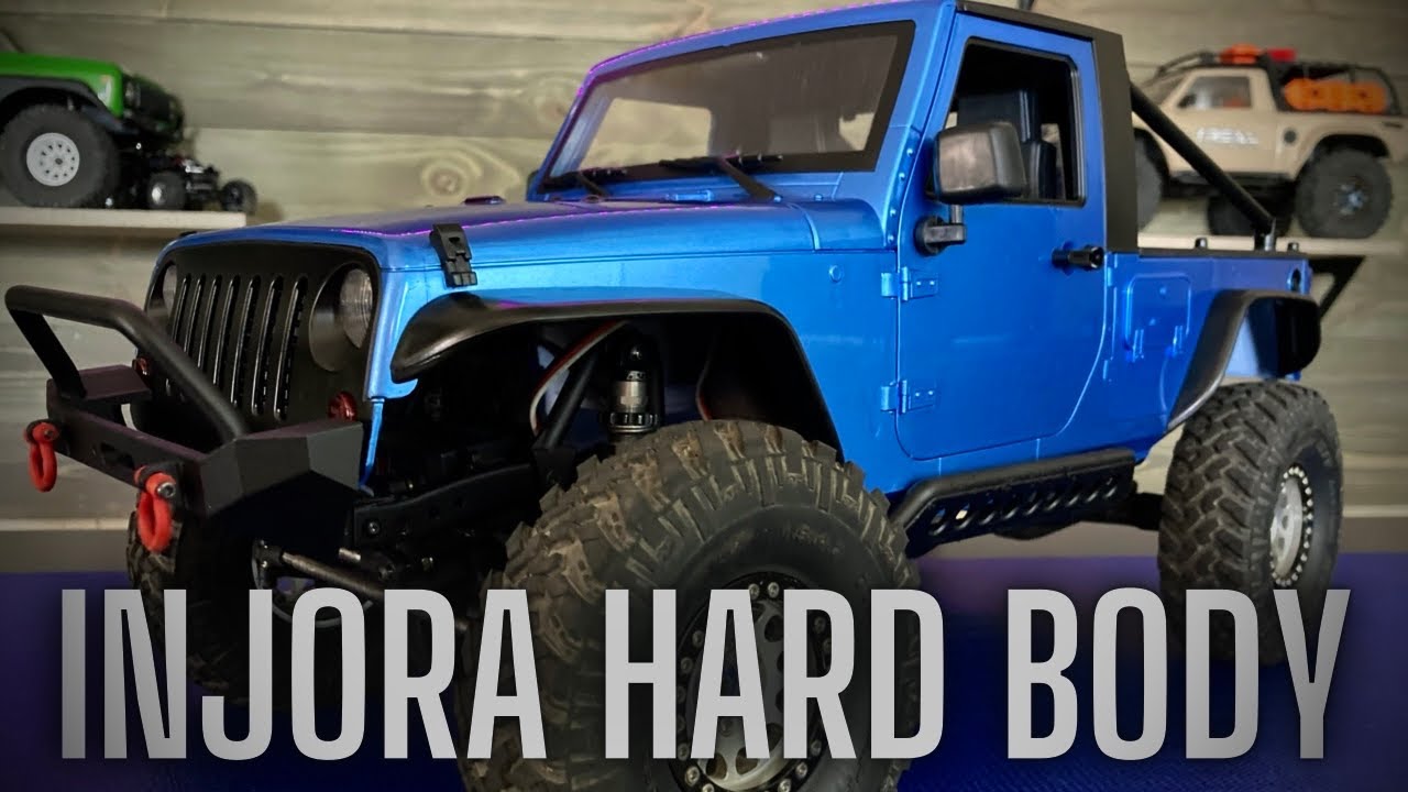 Injora Hard Body Kit - Axial SCX10 - YouTube