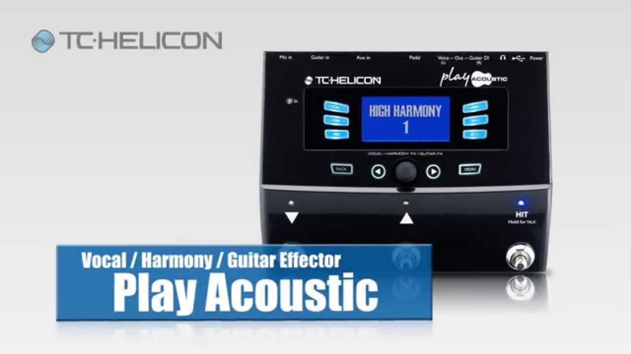 TC HELICON / ボーカル エレアコ用マルチエフェクター Play Acoustic