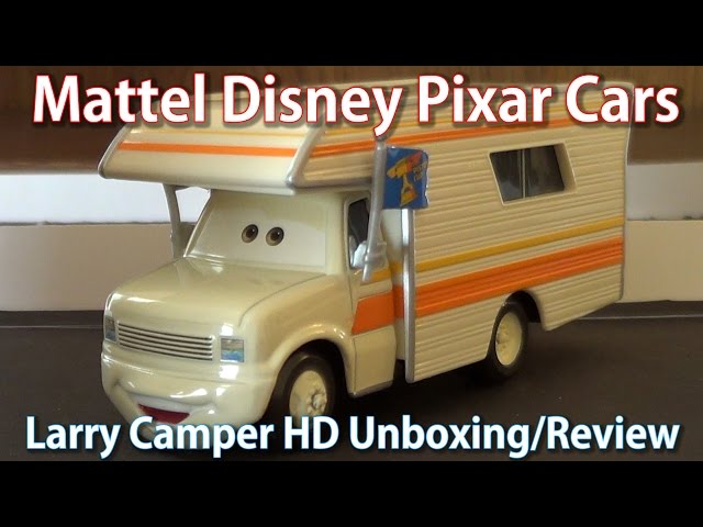 Mattel Disney Pixar Cars: Larry Camper DELUXE Diecast HD Unboxing