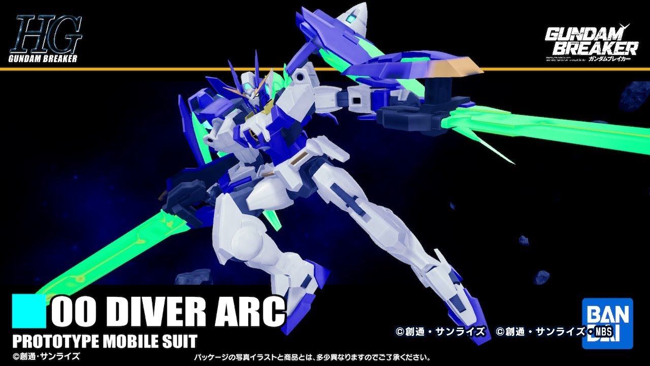 ガンブレ4】ダブルオーダイバーアーク作った【コメ欄リクエスト