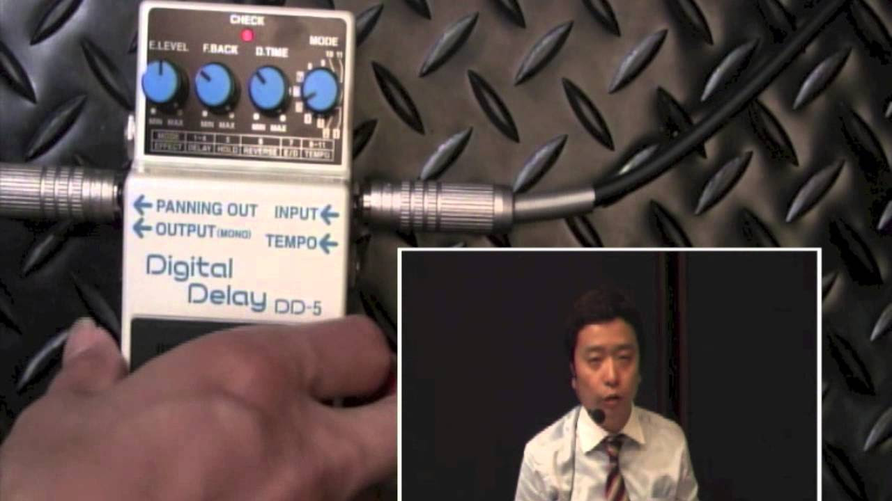 試奏動画】BOSS DD-5 Digital Delay 【BOSS COMPACT PEDAL 100th