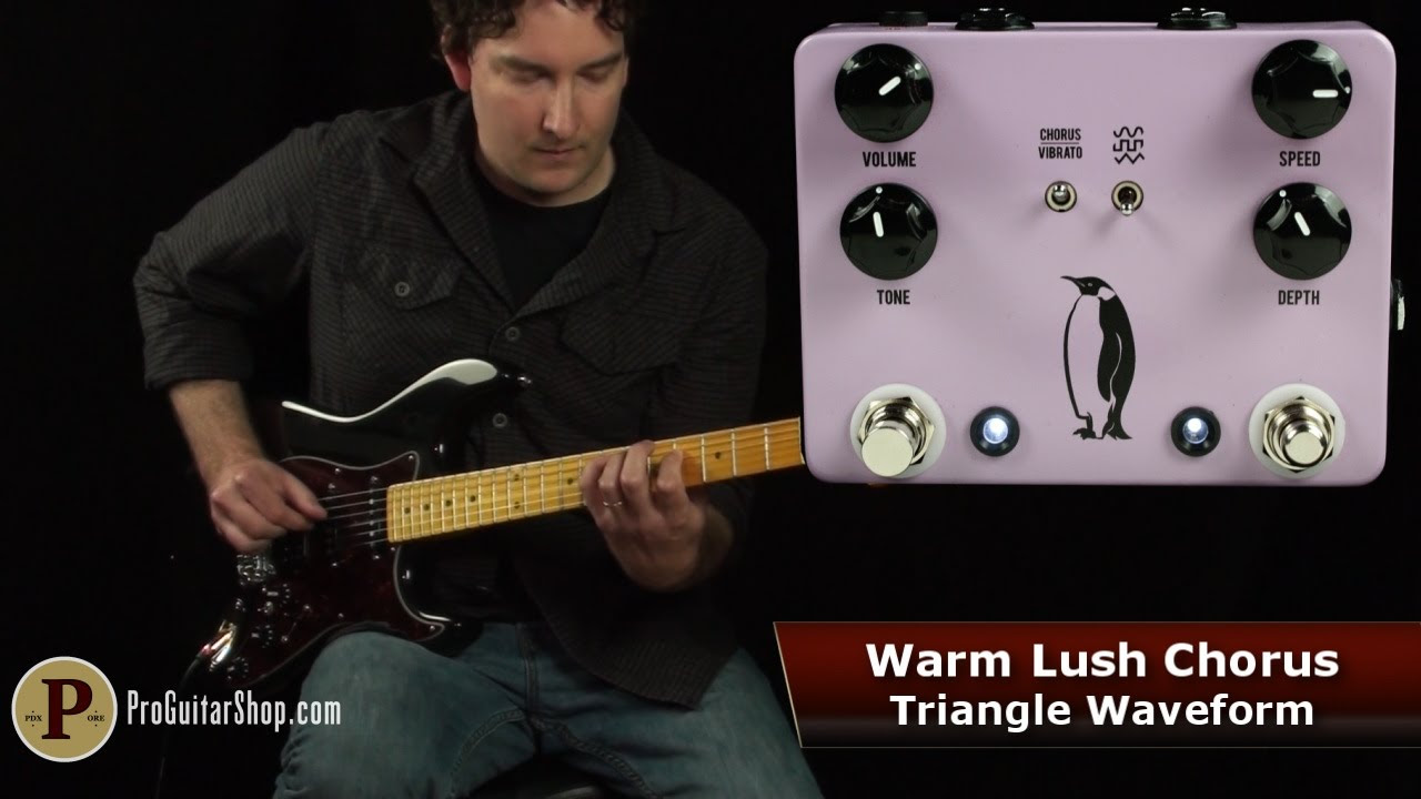 JHS Pedals Emperor Chorus/Vibrato with Tap Tempo - YouTube