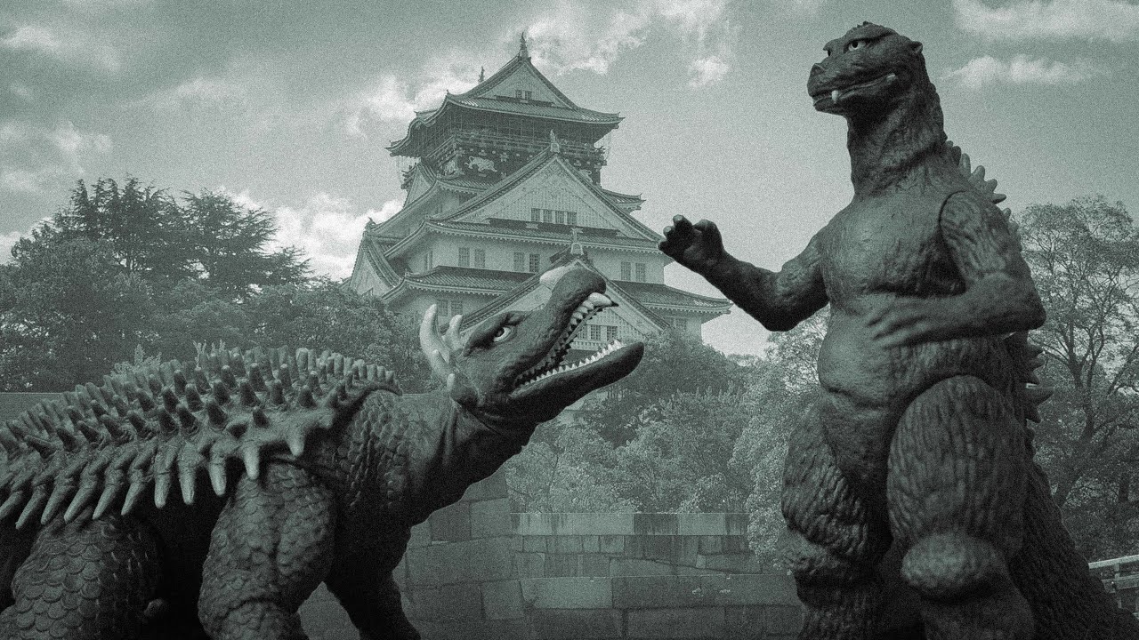 ゴジラの逆襲 ムビモン ゴジラ1955&初代アンギラス レビュー - YouTube