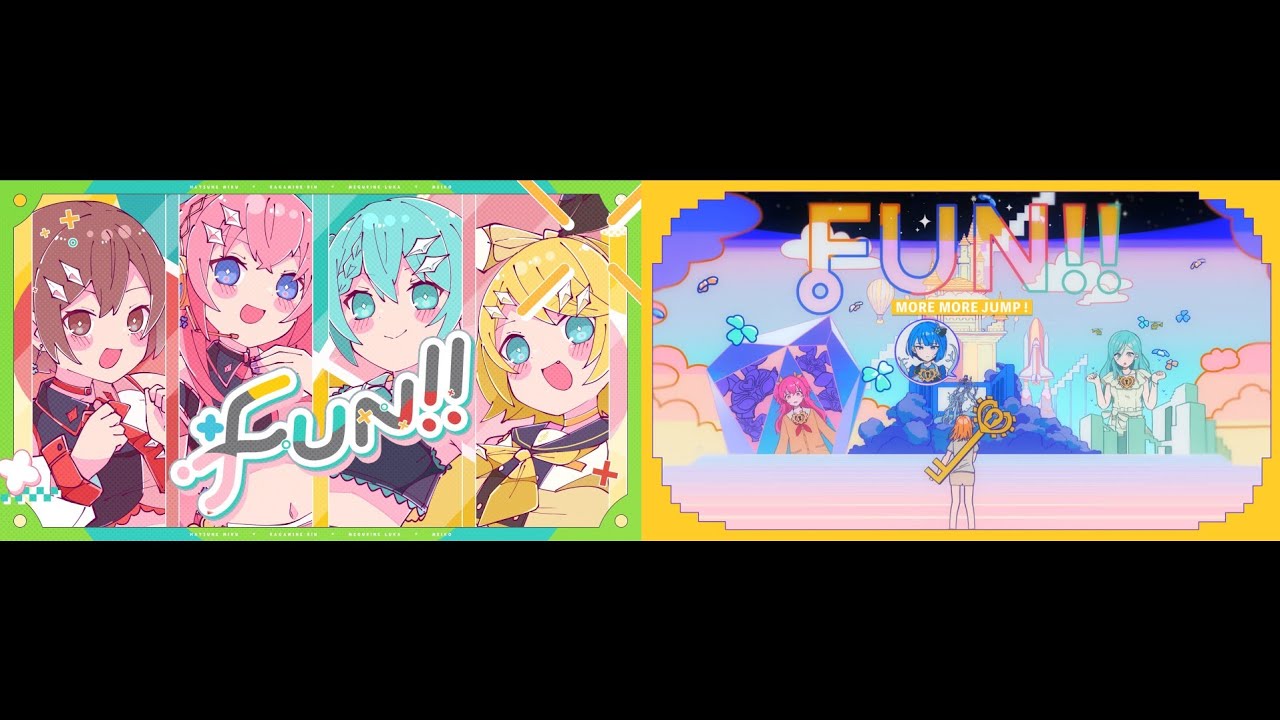 合わせてみた】バチャシンとモモジャンのFUN!!を立体音響にしてみた