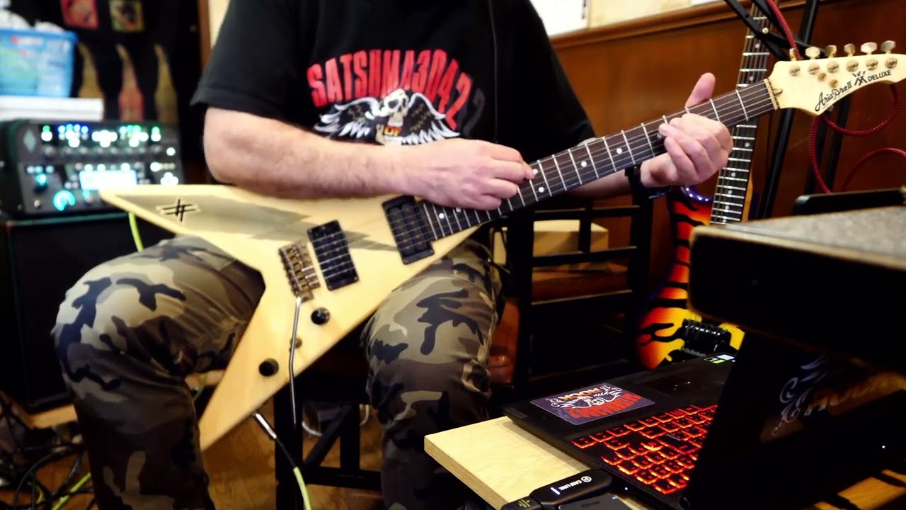 AriaProⅡ XX DELUXE シャラさん＆Yngwie Malmsteen＆ツイキャス配信