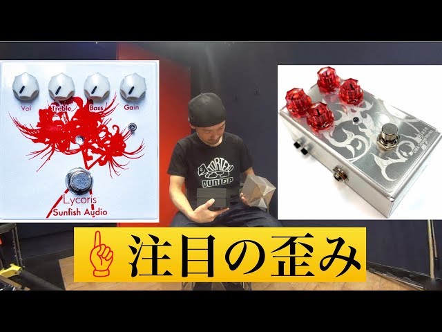 注目の歪み！！◇Sunfish Audio「Lycoris」◇ UMA SOUND WORKS 「Blaze