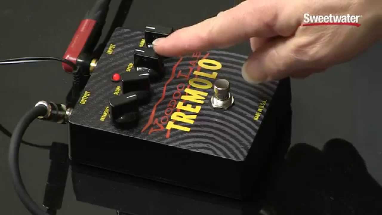 Voodoo Lab Tremolo Pedal Review by Sweetwater Sound - YouTube