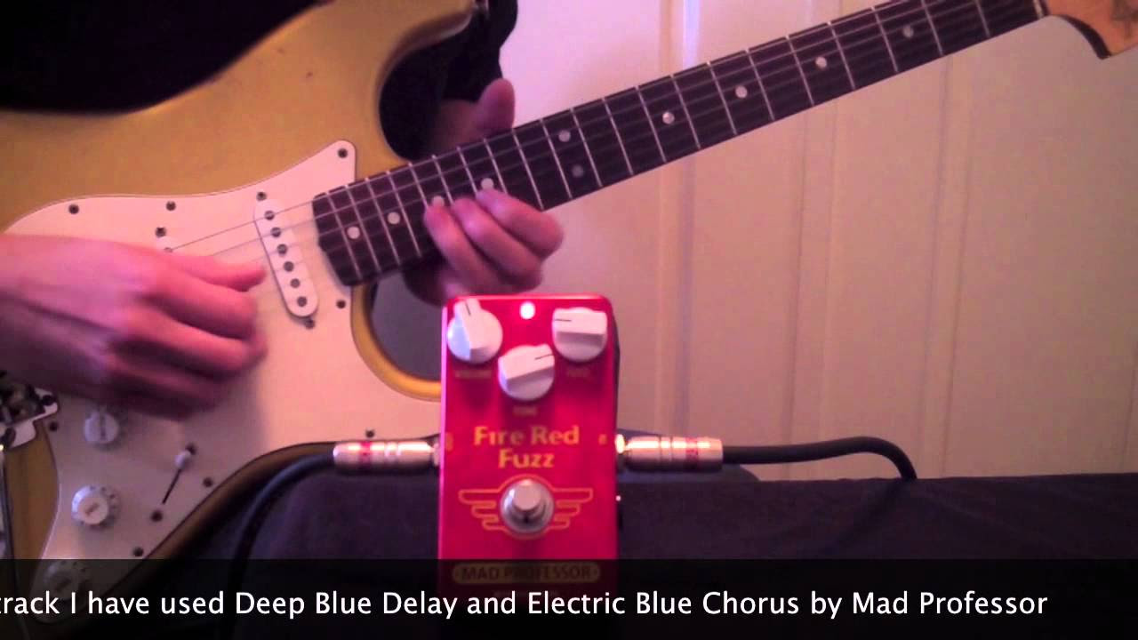 Mad Professor Fire Red Fuzz demo - YouTube