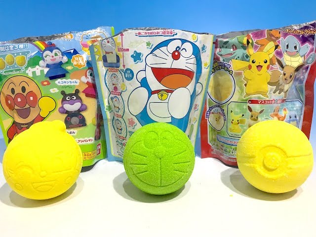 Surprise Eggs Anpanman Doraemon Pokemon - YouTube