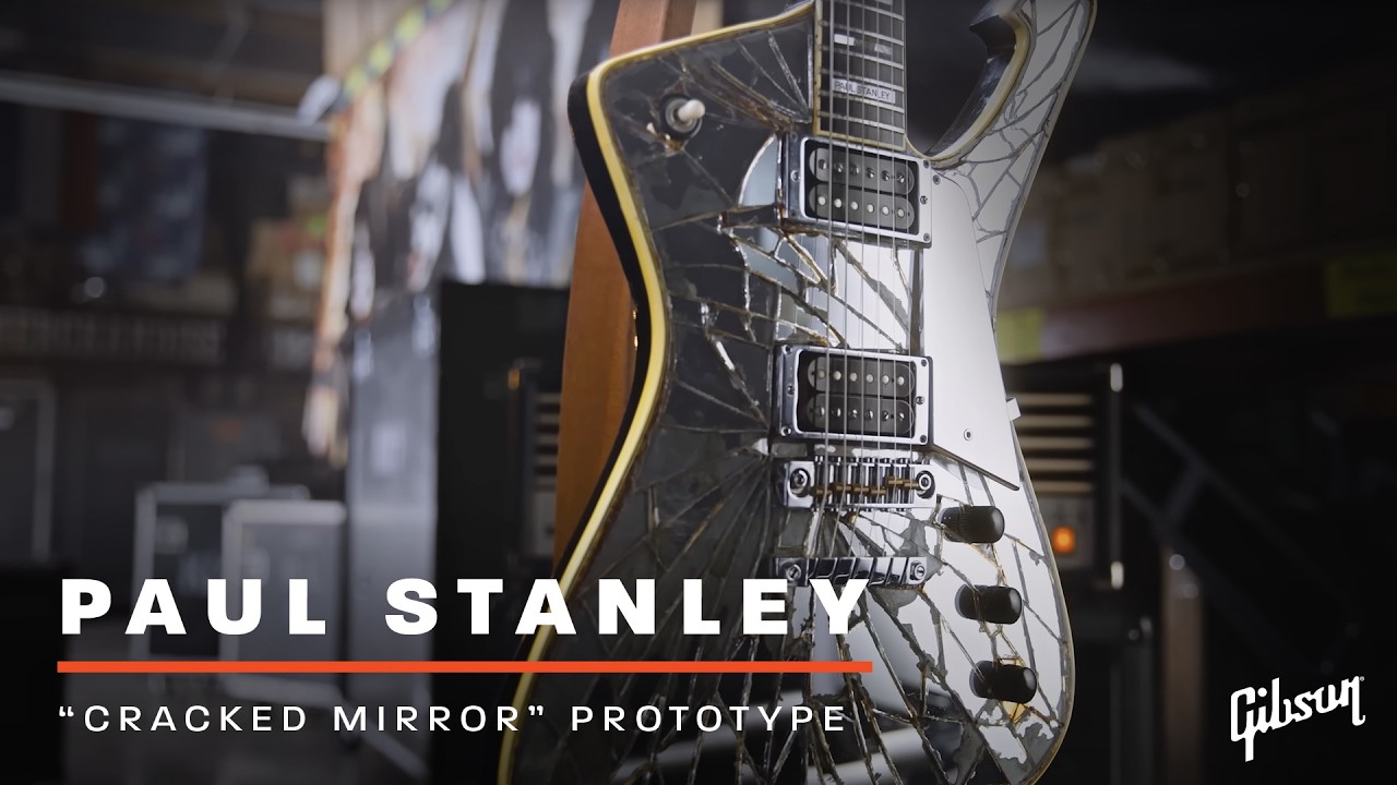 Paul Stanley shows Mark Agnesi his “Cracked Mirror” & PS-10