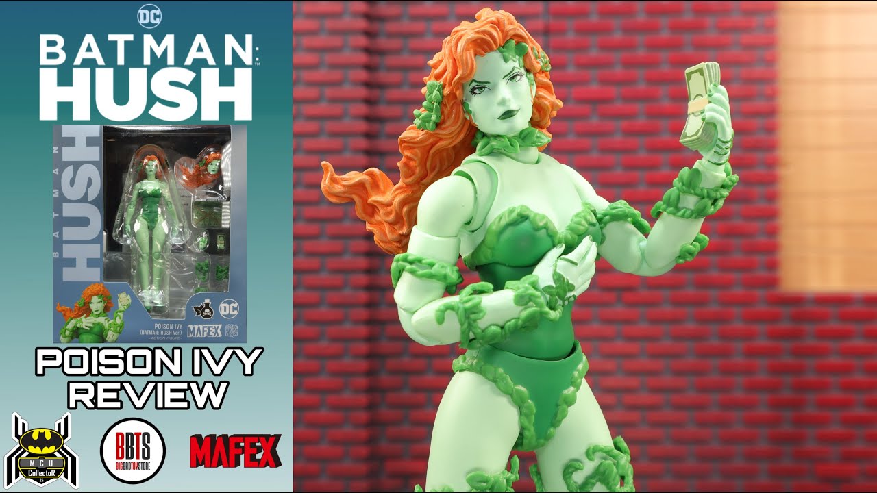Batman: Hush Poison Ivy MAFEX Action Figure Video Review And