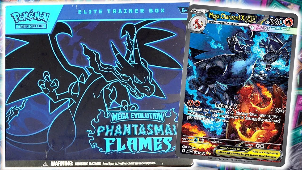 EPIC PULL! Pokemon Phantasmal Flames Elite Trainer Box Opening
