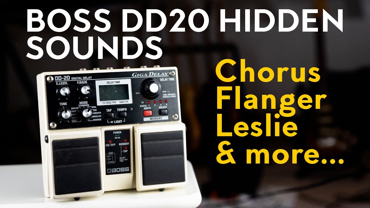 Explaining the Appeal of the Discontinued BOSS DD-20 Giga Delay