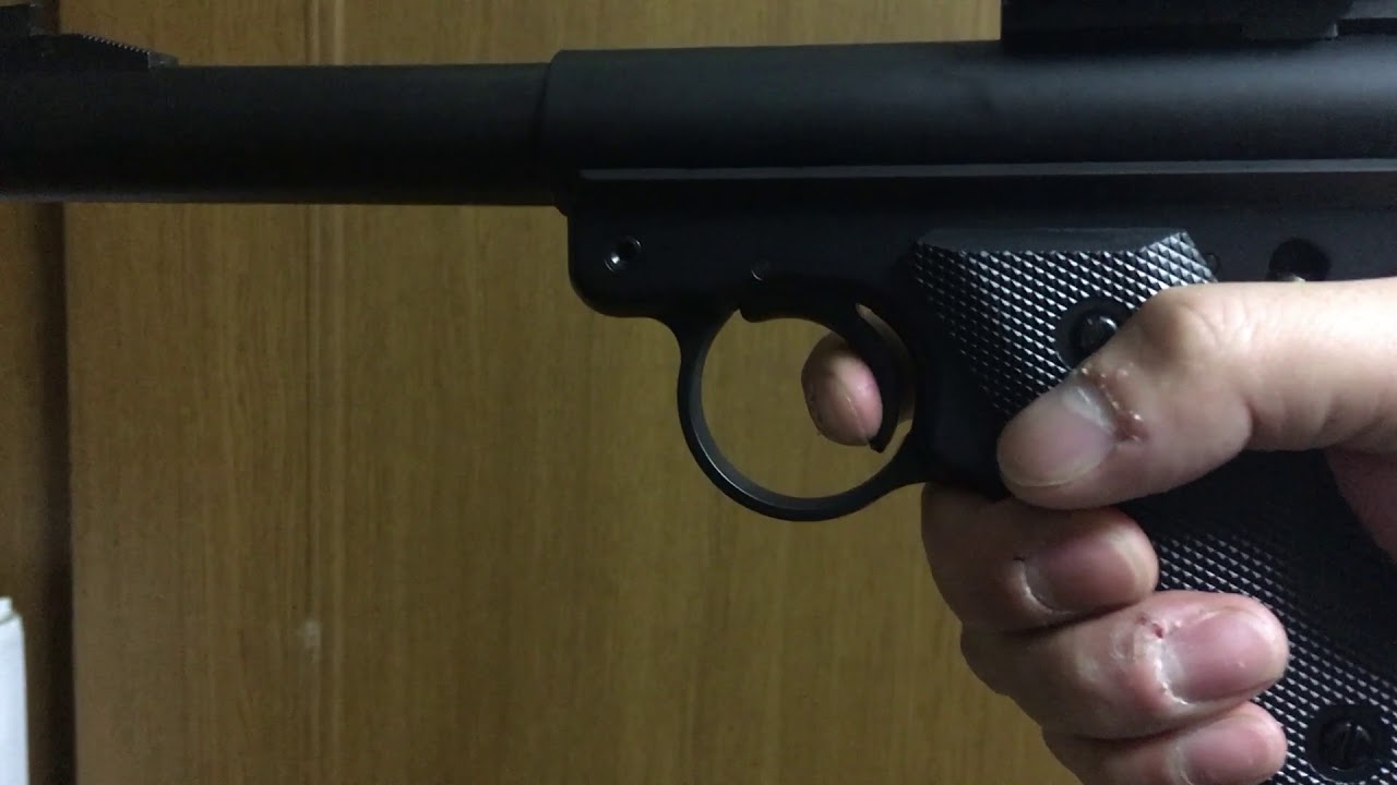 KJ Works スタームルガー Mk-1 .22 Target Pistol SILENT EVOを買って