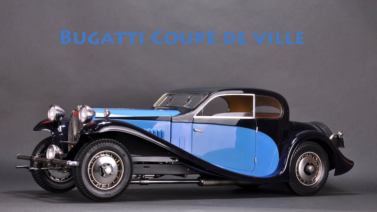 POCHER 1/8scale Bugatti Coupé de ville - YouTube