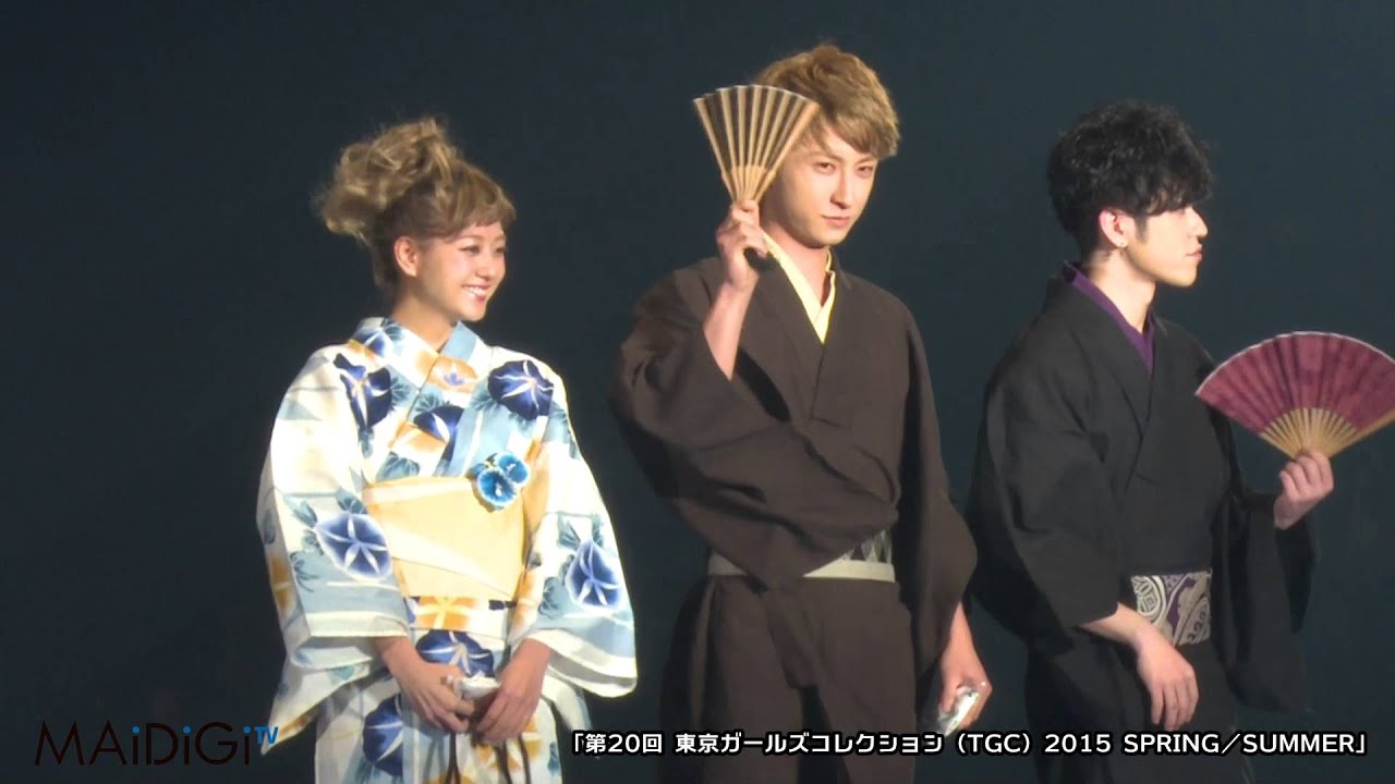 AAA・西島隆弘、宇野実彩子らメンバーが浴衣でランウエー！「TGC2015 S