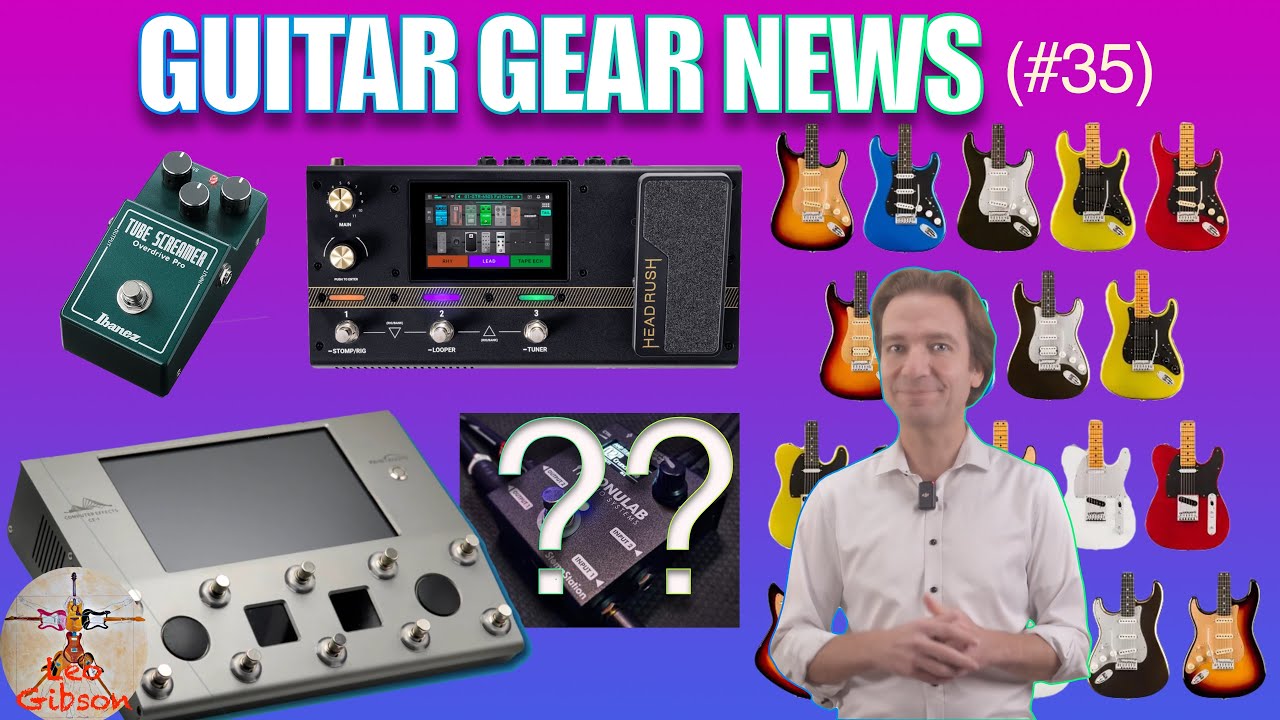 Guitar Gear News #35: Paint Audio CE-1, Headrush FlexPrime, Ibanez