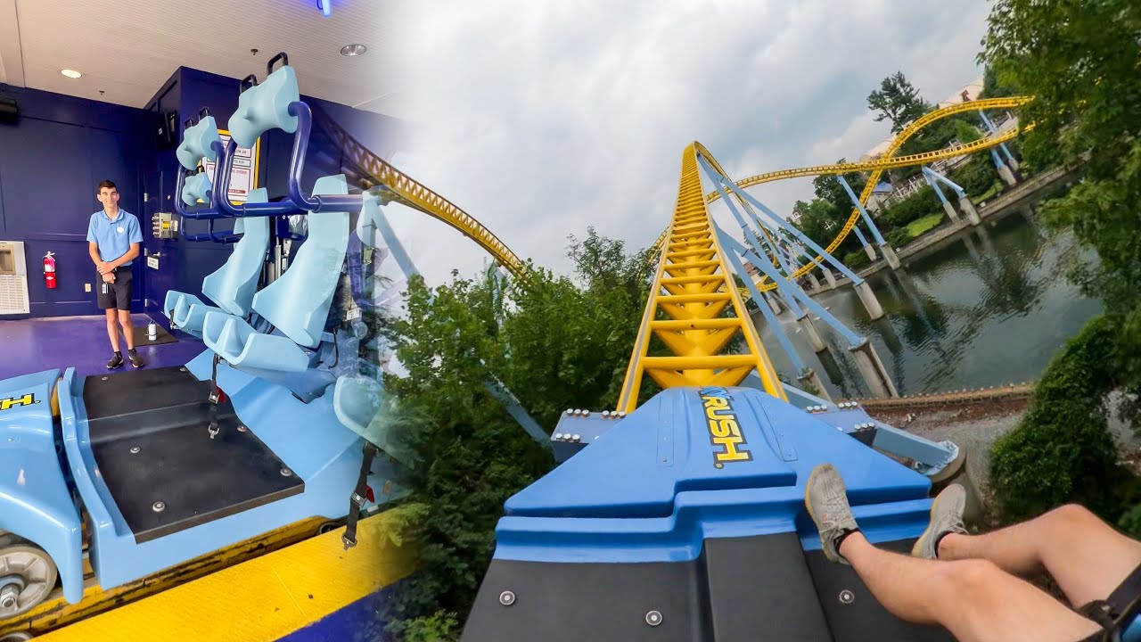 FULL POV: Skyrush at Hersheypark (upgraded) - YouTube