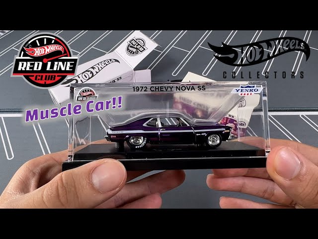 Hot Wheels RLC 1972 Chevy Nova SS - Muslce CAR MUST! #fyp
