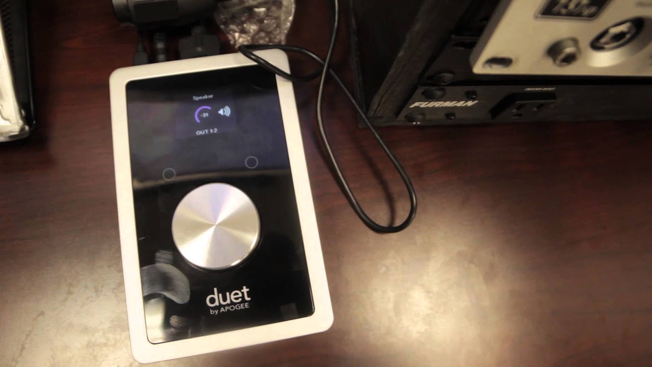 APOGEE DUET for iPad and Mac Overview - YouTube