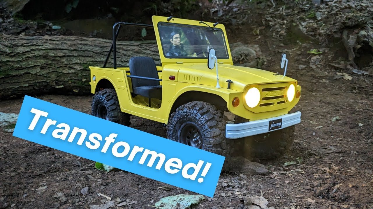 FMS 1/6 scale Jimny gets some major upgrades - YouTube