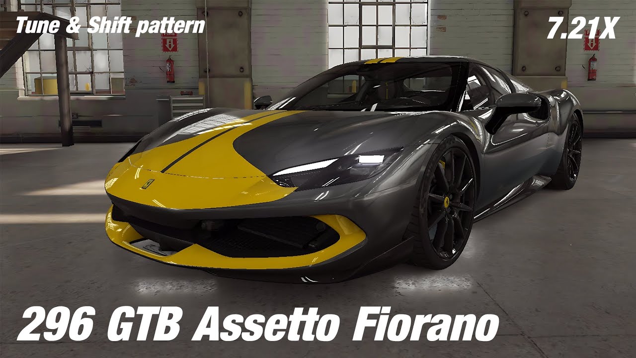 4K] CSR2 | Ferrari 296 GTB Assetto Fiorano • Tune & Shift pattern