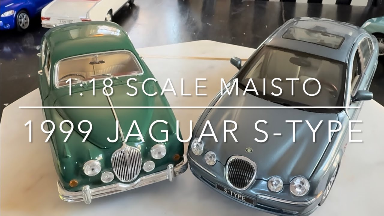 Maisto 1:18 Jaguar S-Type Review | Road & Track Edition from 1999
