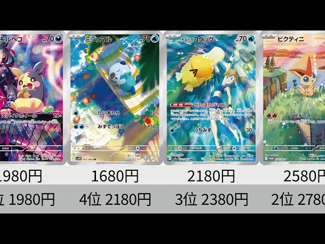 ポケカ】ガマゲロゲやばすぎ！2025年AR全種販売価格ランキング！ 25年8