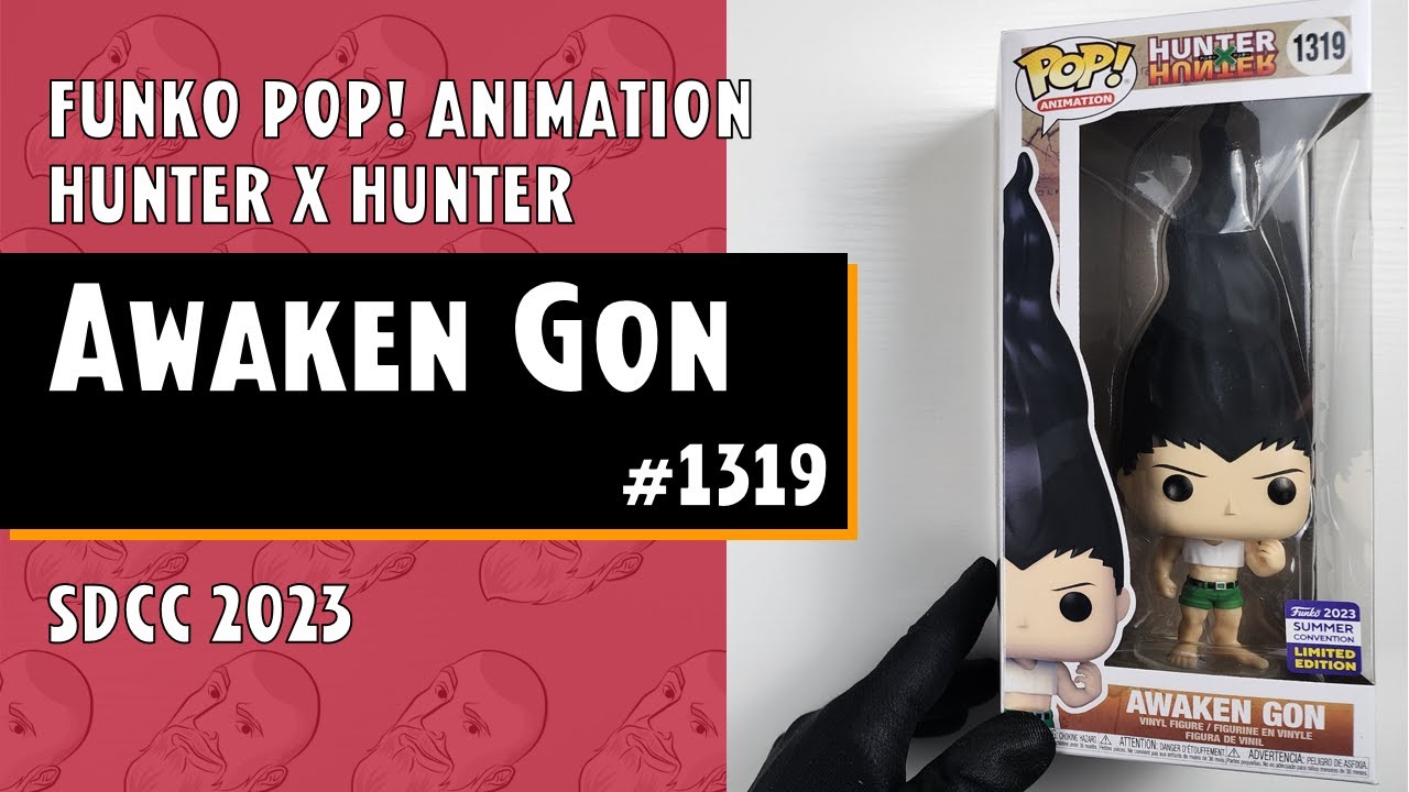 Funko Pop Awaken Gon - 1319 - Hunter x Hunter - SDCC 2023 // Just