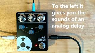 Harp ROD Effects Harmonica Pedal. Tape Bender. Free USA Shipping