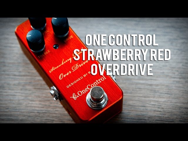 One Control: STRAWBERRY RED OVERDRIVE - YouTube