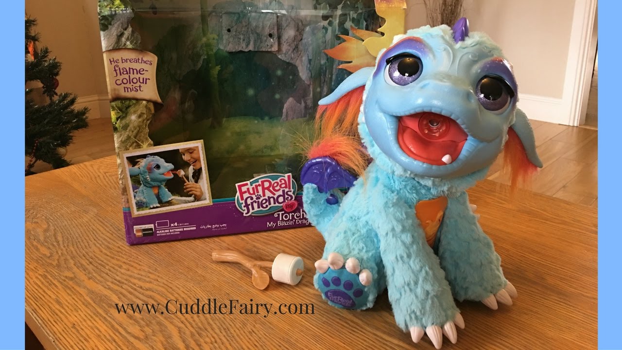 Torch my Blazin' Dragon from Fur Real Friends Review - YouTube