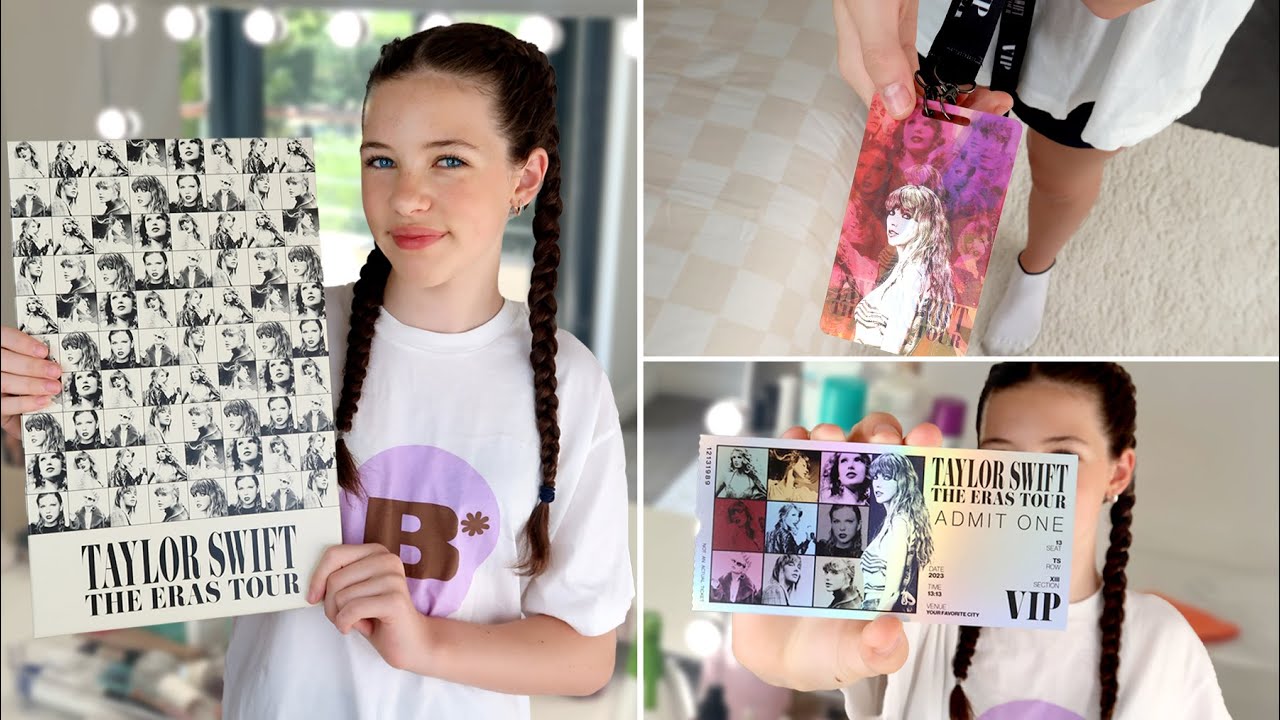Taylor Swift Eras Tour VIP Package Unboxing - YouTube