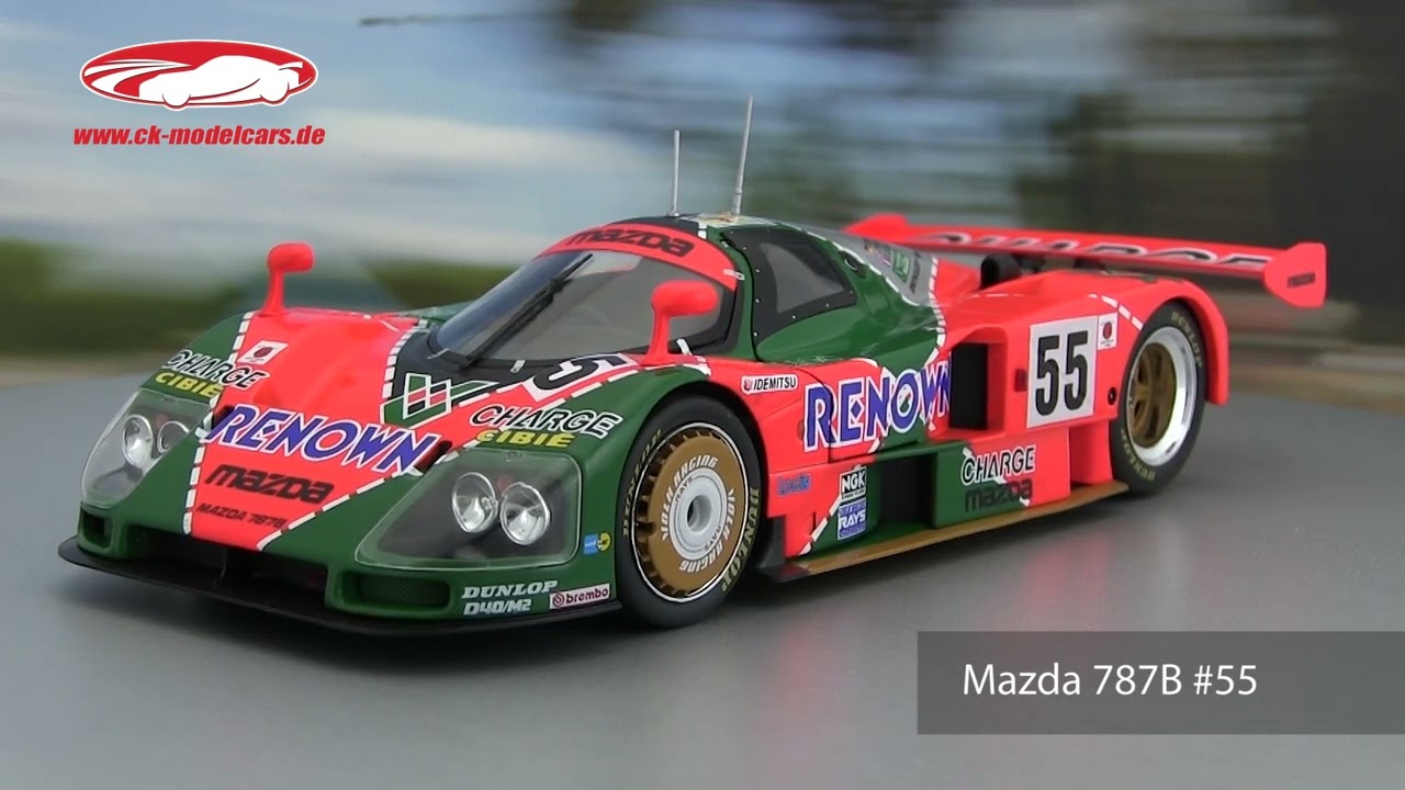 WERK83 1:18 Mazda 787B #55 Winner 24h LeMans 1991 Weidler, Herbert