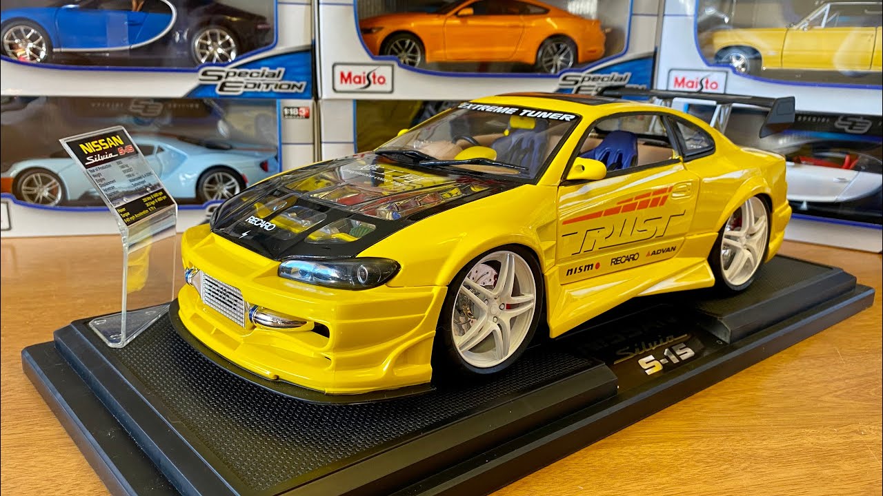 Nissan Silvia S-15 Extreme Tuner Unboxing - 1:12 Kentoys Diecast