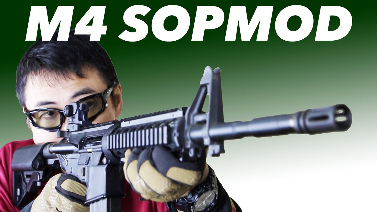 東京マルイ ソップモッドM4 次世代電動ガン レビュー#157 - YouTube