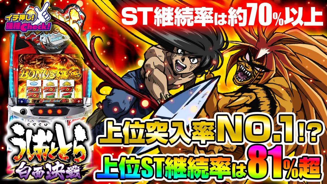 Lうしおととら白面決戦VH(スマスロ) パチスロ スロット 機械割 天井 初