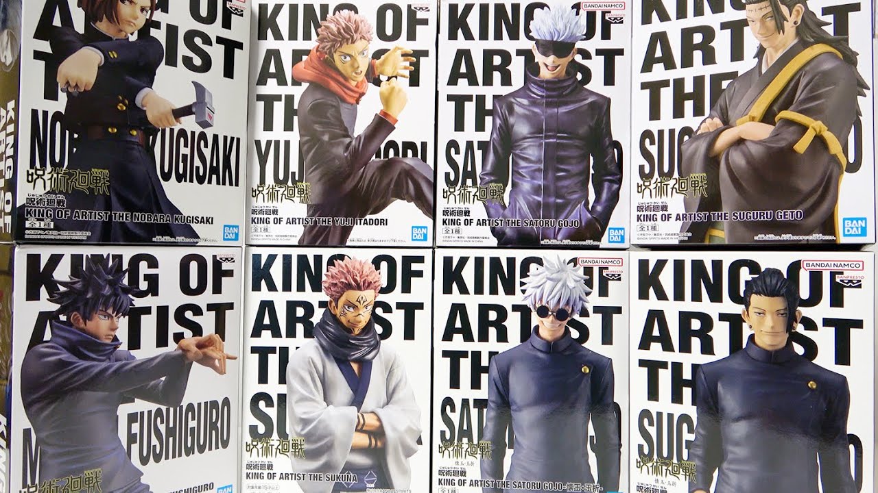 Unboxing all 8 types of 