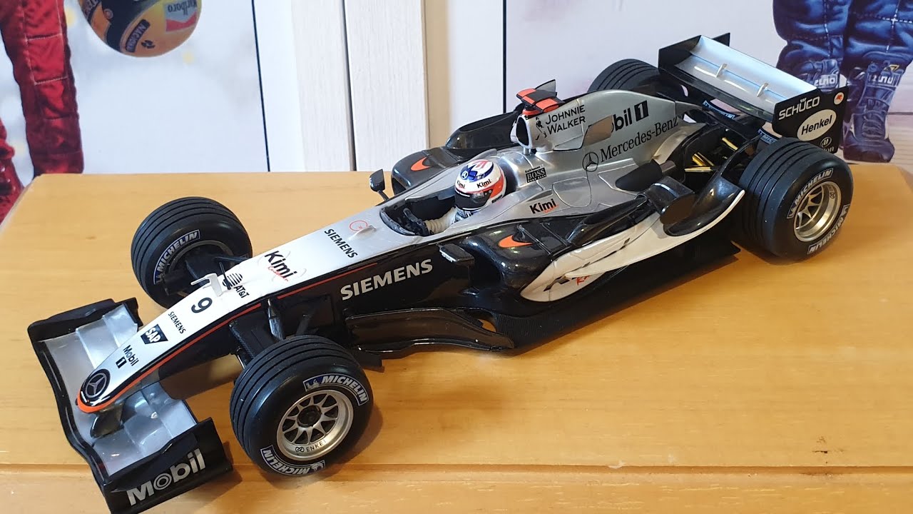 1/18 Kimi Raikkonen 2005 McLaren Mercedes MP4/20 - Minichamps F1