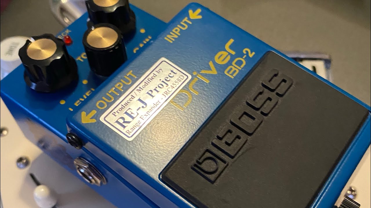 Analogman BD2 Super Mod - Amp Top Demos - YouTube