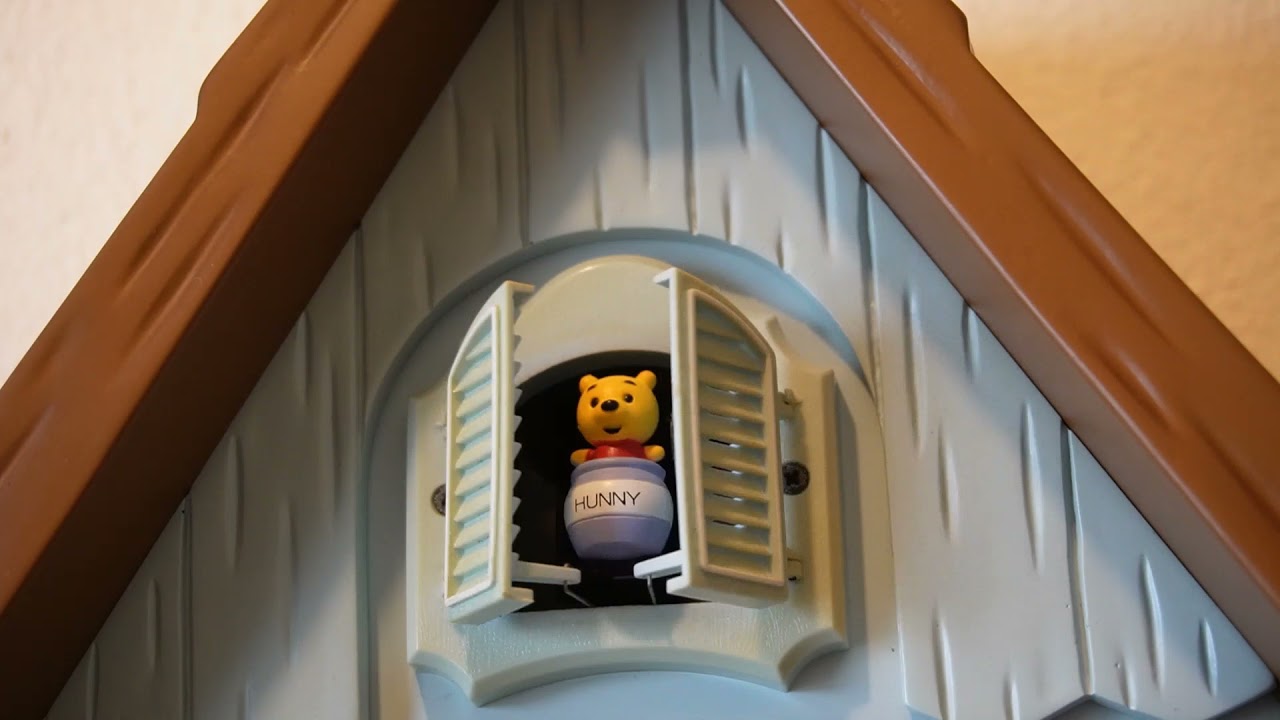 SEIKO DisneyTime FW573L くまのプーさん からくり時計 - YouTube