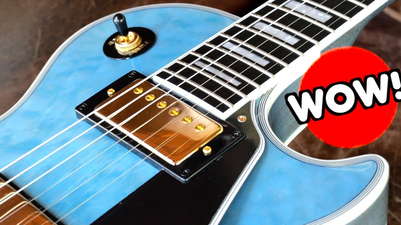 This New Epiphone is AMAZING! | 2025 Epi Les Paul Custom Blue